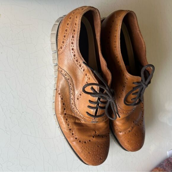 Men's ZERØGRAND Remastered Wingtip Oxfords - Picture 1 of 6